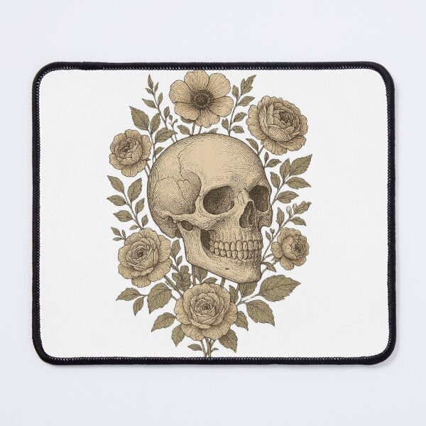 Item preview, Floral Skull Vintage designed and sold by FalistY.
