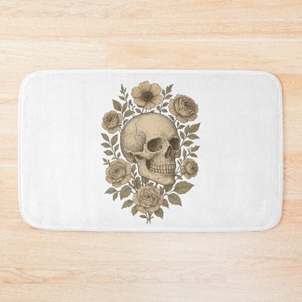Item preview, Floral Skull Vintage designed and sold by FalistY.