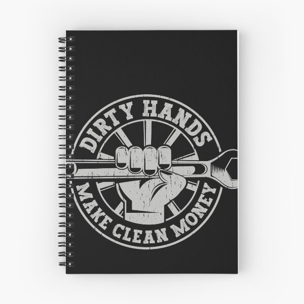 Item preview, Dirty Hands Make Clean Money Mechanic Tradesman Blue Collar Worker designed and sold by PopStars1993.