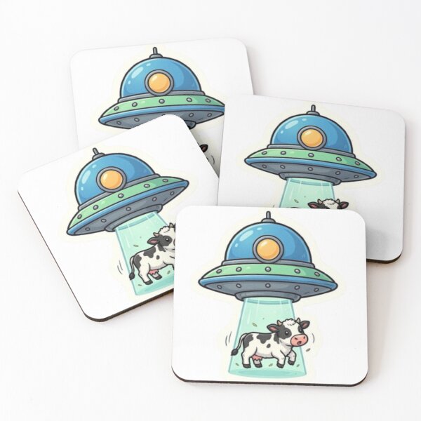 Item preview, Funny UFO Abduction Space Sticker designed and sold by ckartes100.