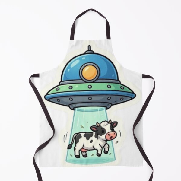 Item preview, Funny UFO Abduction Space Sticker designed and sold by ckartes100.