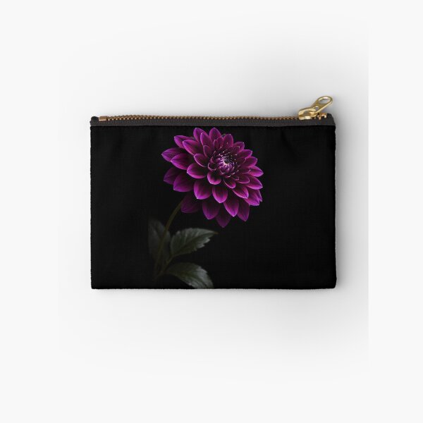 Item preview, Stunning Purple Dahlia Blossom on Black designed and sold by bellaever.