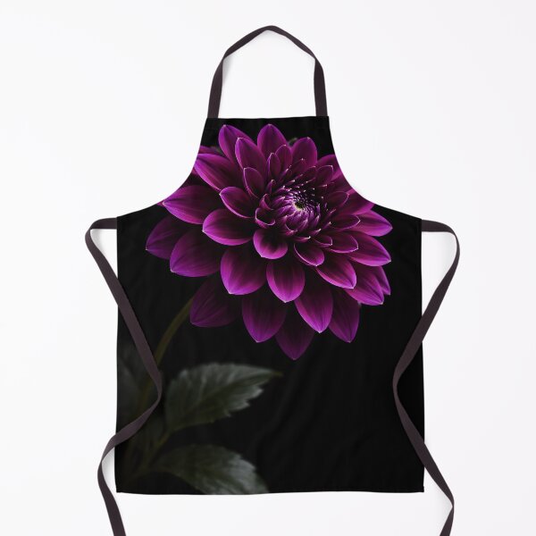 Item preview, Stunning Purple Dahlia Blossom on Black designed and sold by bellaever.