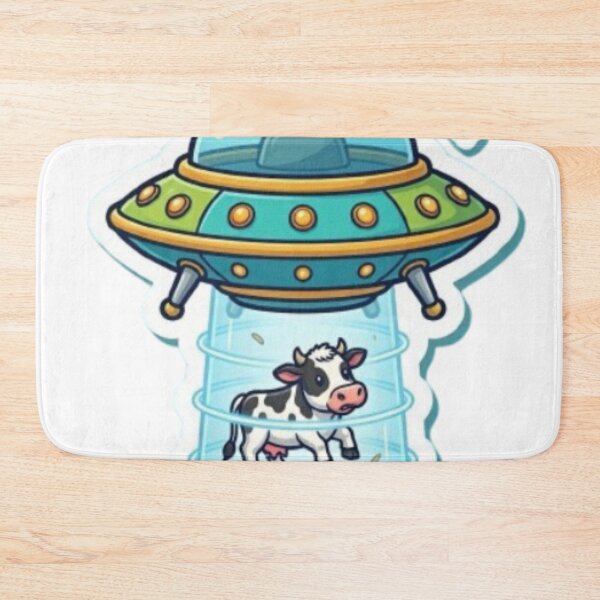 Item preview, Copy of Funny UFO Abduction Space Sticker designed and sold by ckartes100.