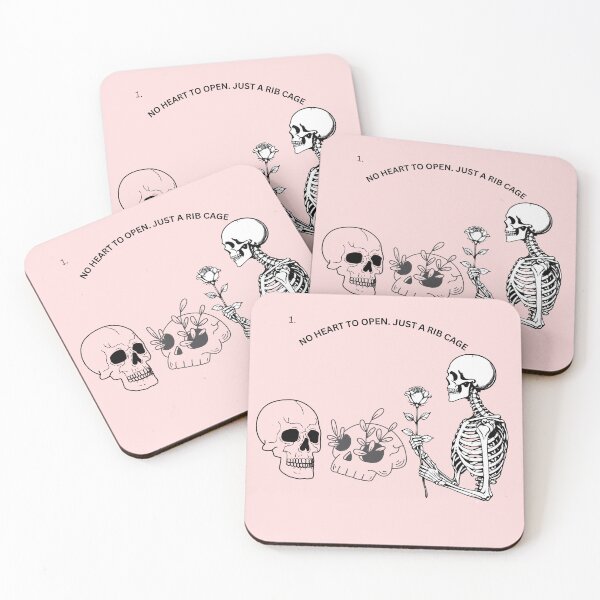 Item preview, No Heart Just A Rib Cage - Funny Skeleton Heartbreak Meme designed and sold by alalame.
