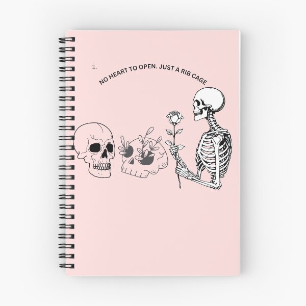 Item preview, No Heart Just A Rib Cage - Funny Skeleton Heartbreak Meme designed and sold by alalame.