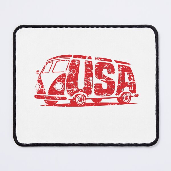 Item preview, USA Typography Van Vector Illustration Travel Design designed and sold by Yodypee.