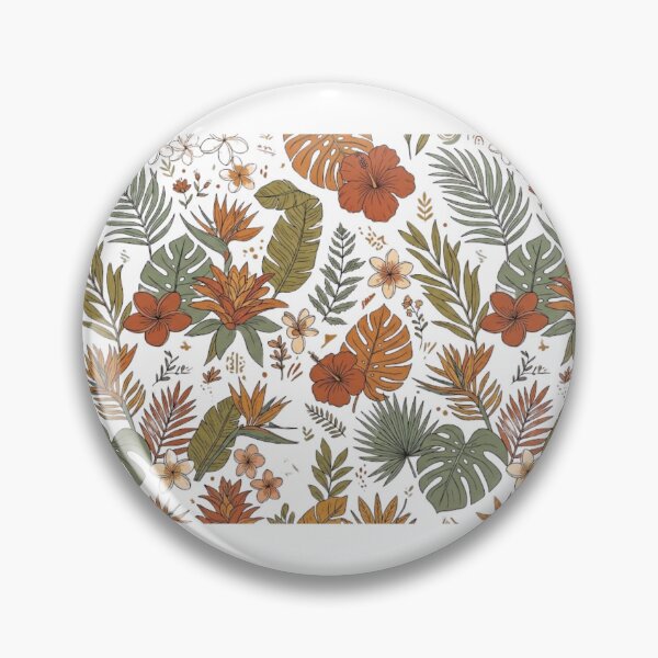 Item preview, Boho Botanical Tropical Leaves Pattern Design designed and sold by zemouli.