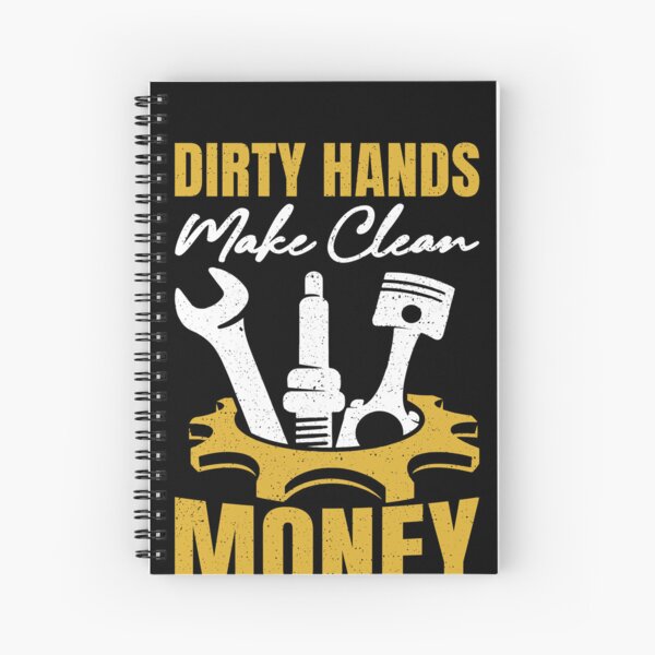 Item preview, Dirty Hands Make Clean Money Mechanic Automotive Technician Car Repair designed and sold by PopStars1993.