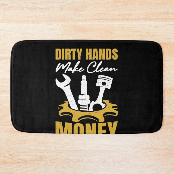 Item preview, Dirty Hands Make Clean Money Mechanic Automotive Technician Car Repair designed and sold by PopStars1993.