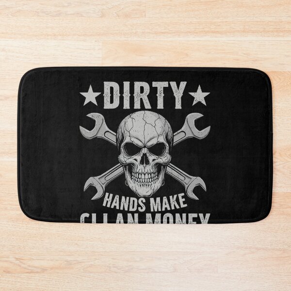 Item preview, Dirty Hands Make Clean Money Mechanic Tradesman Automotive Worker designed and sold by PopStars1993.