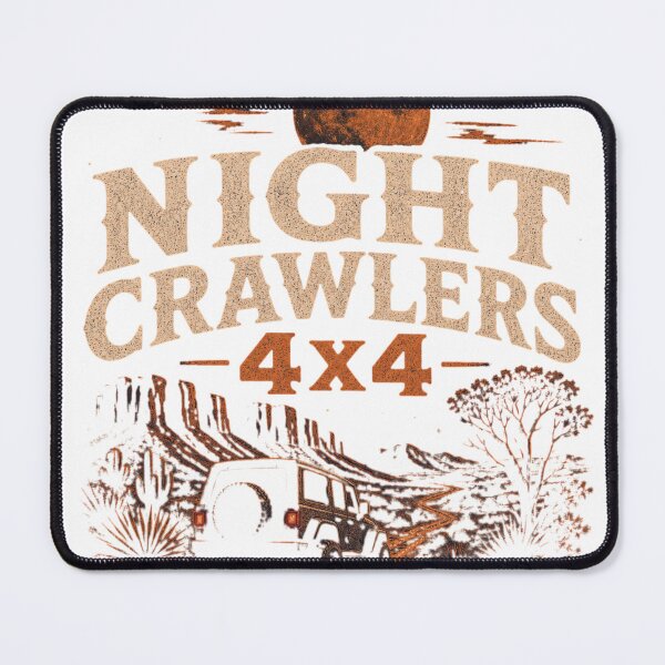 Item preview, Night Crawlers 4x4 Off-Road Adventure Tee designed and sold by CurlyDogDesigns.