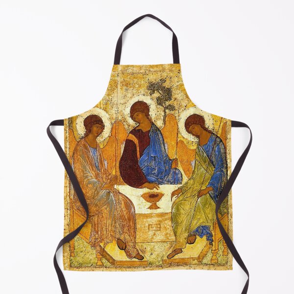 Item preview, Spiritual Halos Andrey Rublev Painting The Holy Trinity designed and sold by BuckaBaby.