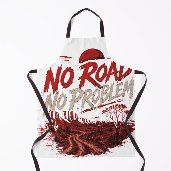Item preview, No Road No Problem Off-Road Adventure Tee designed and sold by CurlyDogDesigns.