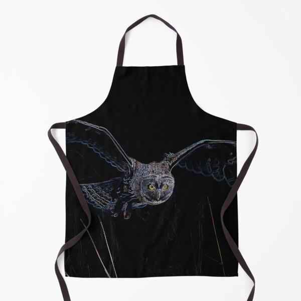 Item preview, Neon Owl Flying Through Darkness designed and sold by tonivainio.