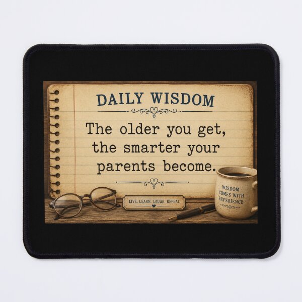 Item preview, The Older you get, the smarter your parents become. designed and sold by Fifty2Skidoo.