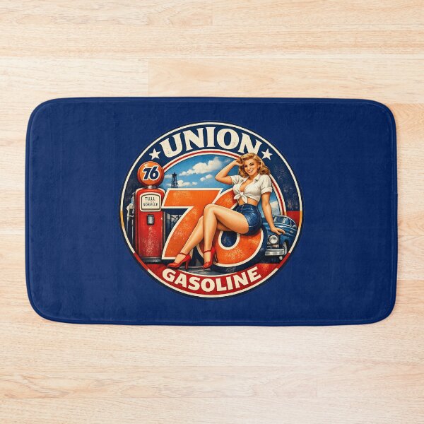 Item preview, 76 Oil Union Pin Up Girl 1 designed and sold by FutureTraveller.
