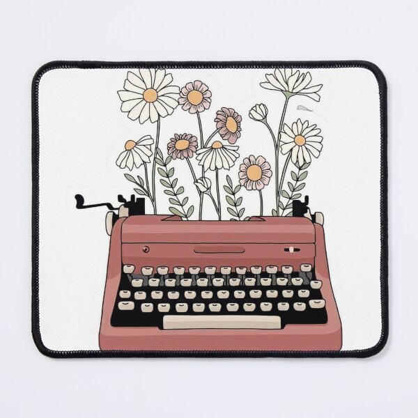 Item preview, Flowers Blooming Out of Typewriter | Bookish designed and sold by Nyxander's Bookish Catalogue.