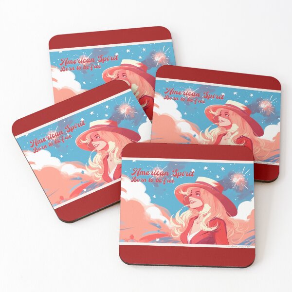 Item preview, American Spirit Born to be Free 4th of July Design designed and sold by Made 4 U Studio.