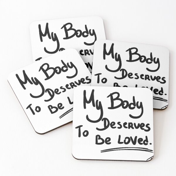 Item preview, my body deserves to be loved designed and sold by Kasia1987t.