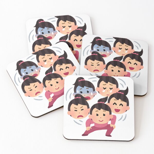 Item preview, Emotional Character Faces Illustration designed and sold by DailyDoodlesBySumbul.