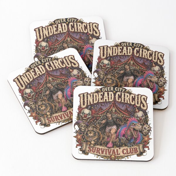 Item preview, UNDEAD CIRCUS SURVIVAL CLUB designed and sold by Scrumptious Designs.