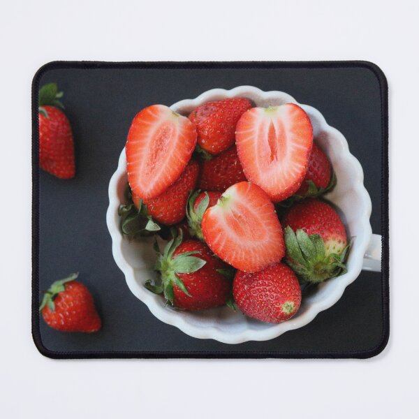 Item preview, red strawberry berries, food background designed and sold by TatinkaArtskill.