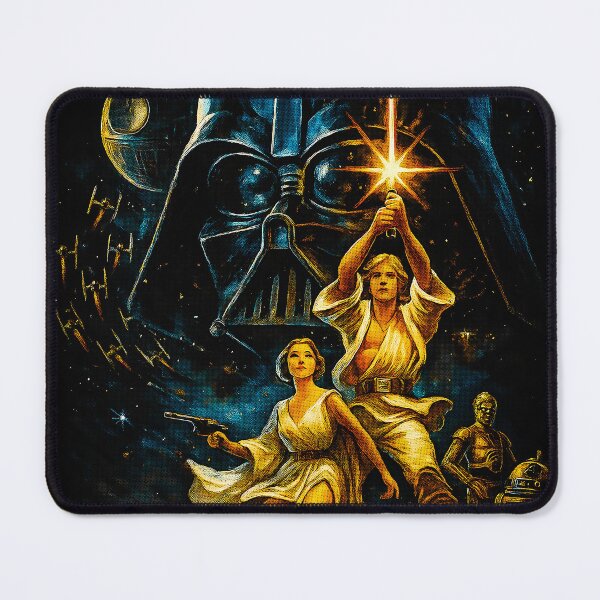 Item preview, Galactic Destiny Vintage Space Opera Poster Art designed and sold by MKDSN.