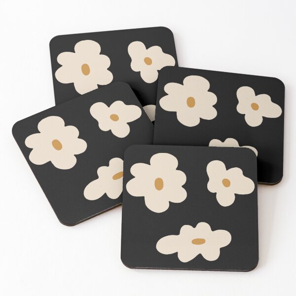 Item preview, Cream Flower Doodles designed and sold by imaniko.