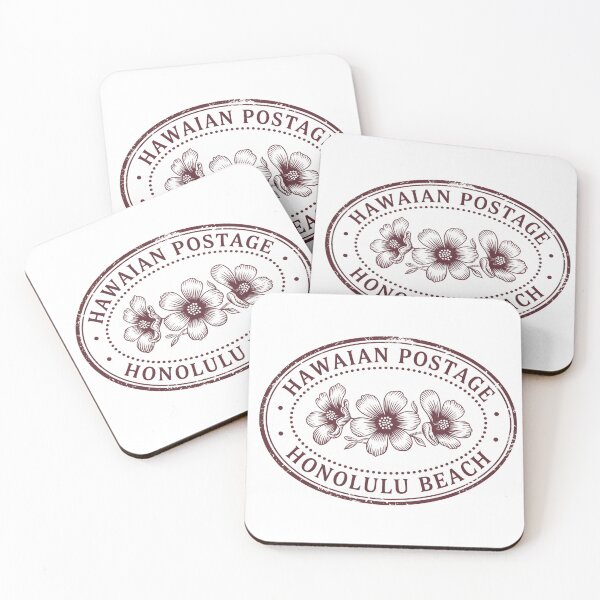 Item preview, Hawaiian Postage Honolulu Beach designed and sold by Craigonart.