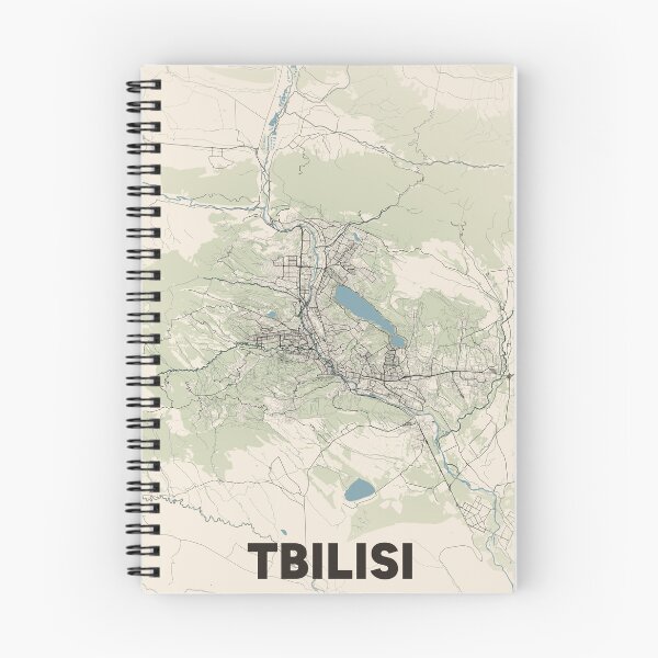 Item preview, Tbilisi Map designed and sold by MapsNerd.
