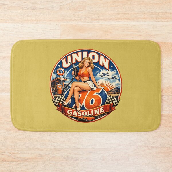 Item preview, 76 Oil Union Pin Up Girl 2 designed and sold by FutureTraveller.