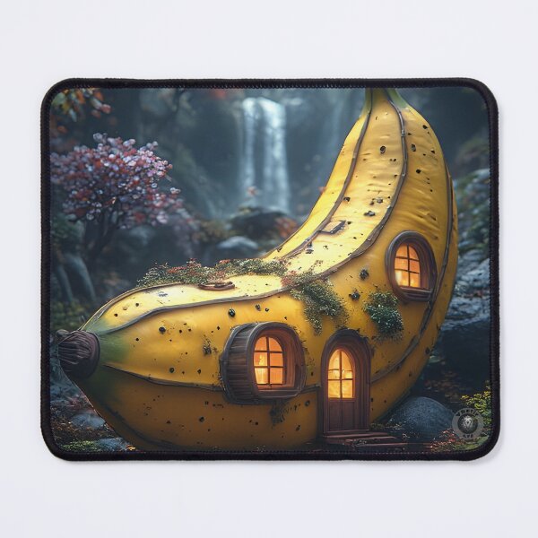Item preview, The Cozy Banana Cottage designed and sold by Vhelir-Art.
