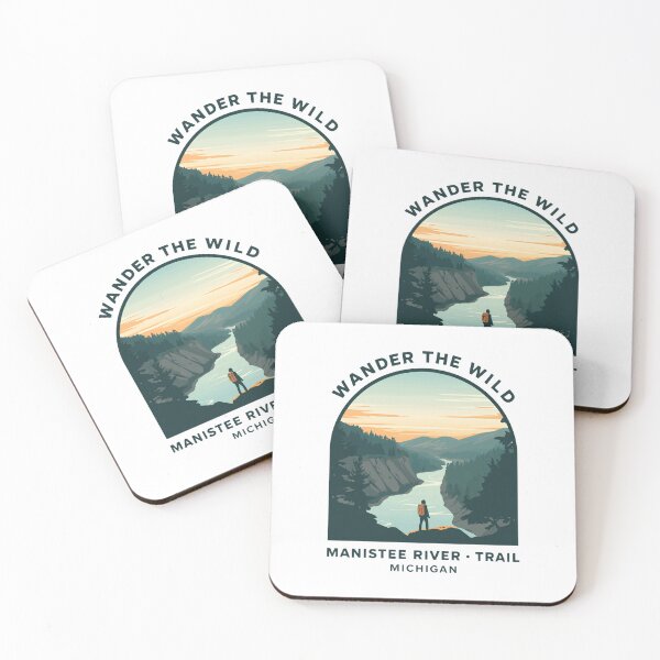 Item preview, Wander The Wild Manistee River Trail Michigan Hiking Explorer designed and sold by Simsimah26Parks.