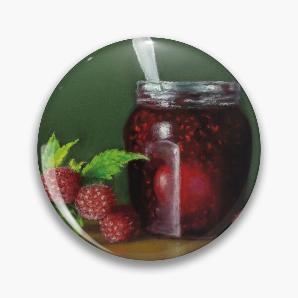 Item preview, Raspberries and jam designed and sold by DorotheaPastel.