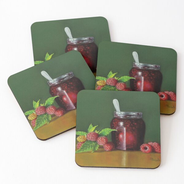Item preview, Raspberries and jam designed and sold by DorotheaPastel.