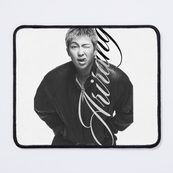 Item preview, RM Namjoon Leather Jacket Wink Photo Art designed and sold by Mooncreates7.