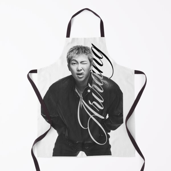 Item preview, RM Namjoon Leather Jacket Wink Photo Art designed and sold by Mooncreates7.