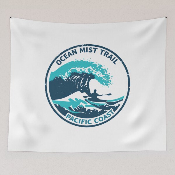 Item preview, Ocean Mist Trail Pacific Coast Kayaking Paddler Adventure designed and sold by Simsimah26Parks.