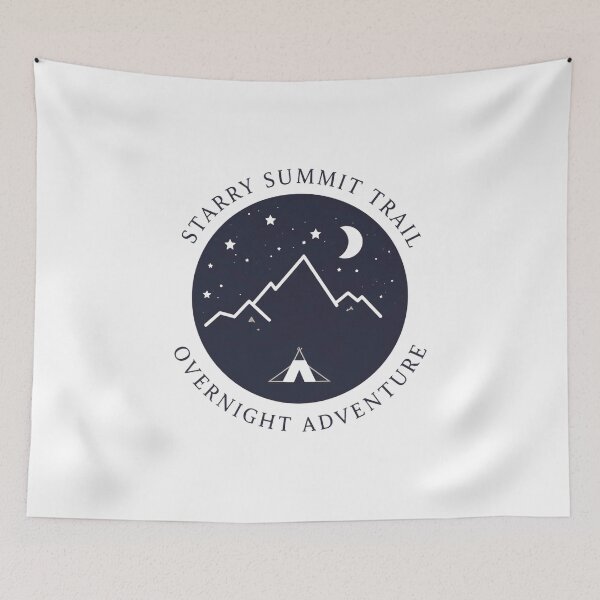 Item preview, Starry Summit Trail Overnight Adventure Camping Hiking Mountain Outdoor designed and sold by Simsimah26Parks.