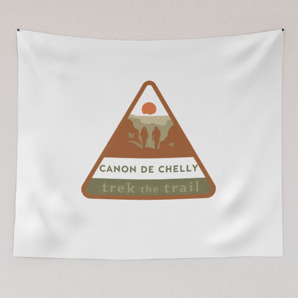 Item preview, Canon De Chelly Trek The Trail Hiking Adventure Traveler designed and sold by Simsimah26Parks.