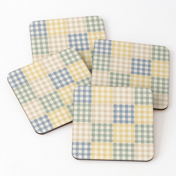 Item preview, Pastel Gingham Patchwork: Cozy Plaid Seamless Pattern designed and sold by MoonwoodStudio.