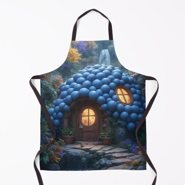 Item preview, Blue Grape Cottage House designed and sold by Vhelir-Art.