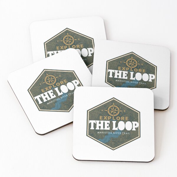 Item preview, Explore The Loop Manistee River Trail Michigan Hiking designed and sold by Simsimah26Parks.