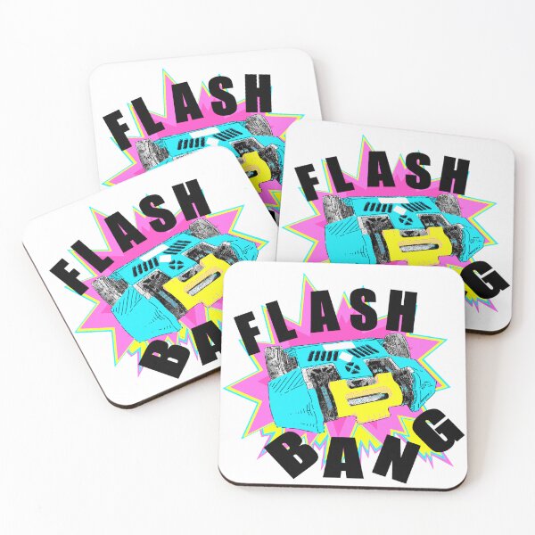 Aperçu de l'œuvre Pop Art Flash Bang créée et vendue par KSU Combat Robotics.