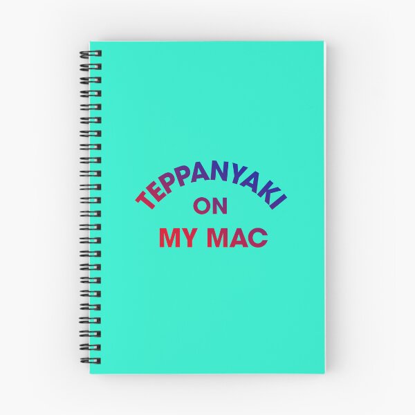 Item preview, Teppanyaki on my Mac designed and sold by shopnojams.