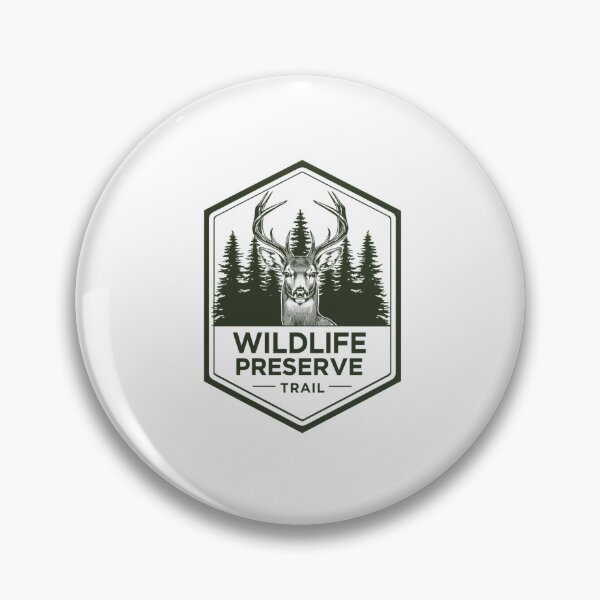 Item preview, Wildlife Preserve Trail Deer Forest Outdoors Hiker Hunter Nature Lover designed and sold by Simsimah26Parks.