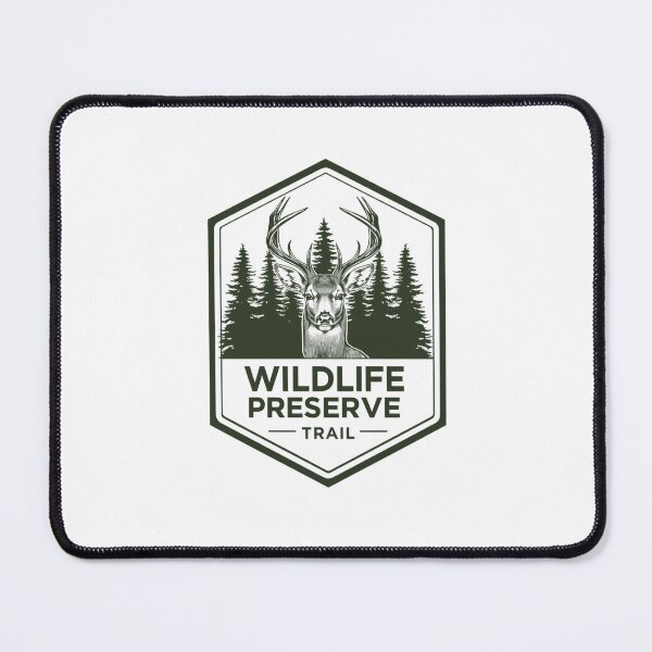 Item preview, Wildlife Preserve Trail Deer Forest Outdoors Hiker Hunter Nature Lover designed and sold by Simsimah26Parks.