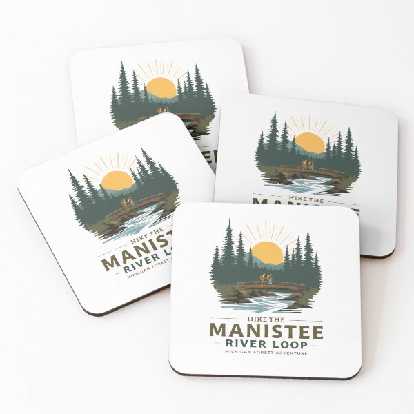 Item preview, Hike The Manistee River Loop Michigan Forest Adventure Hiking Outdoors Travel designed and sold by Simsimah26Parks.