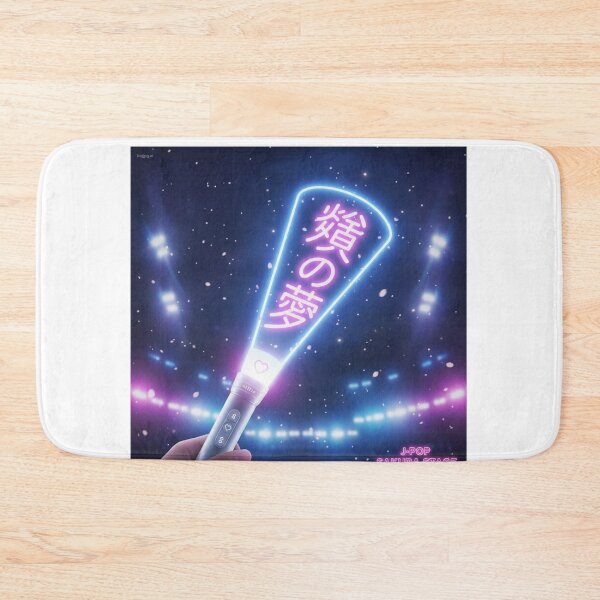 Item preview, Japanese idol penlight hiragana concert glow fan art language gift designed and sold by language-des.